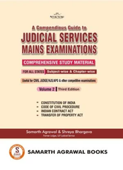 A Compendious Guide to Judicial Services Mains Examinations (Volume 2) - Book By Samarth Agrawal Books