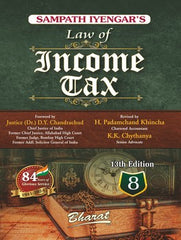 Bharat's Law of Income Tax (Volume 8) By Sampath Iyengar