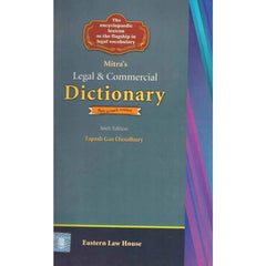 Mitra’s Legal & Commercial Dictionary - Book By Eastern Law House