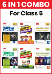 Class-5 (Mathematics and Science) IMO-ISO Olympiad Workbook, Prep-Guide and Previous Years Papers (PYQs) – Books (6 IN 1 COMBO) By MTG Learning