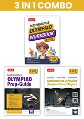 Class 10 International Mathematics Olympiad (IMO) Workbook, Prep-Guide and Previous Years Papers (PYQs) with Mock Test Paper – SOF Olympiad Books (3 IN 1 COMBO) By MTG Learning