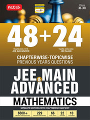 48+24 Years Chapterwise Topicwise Solutions Maths for JEE (Adv + Main) By MTG Learning