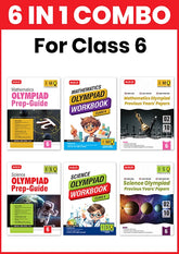 Class-6 (Mathematics and Science) IMO-ISO Olympiad Workbook, Prep-Guide and Previous Years Papers (PYQs) Books (6 IN 1 COMBO) By MTG Learning