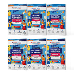 NCERT & CBSE One for All Workbooks for Class 6 (Math, English, Hindi, Science, Social Science , Sanskrit) Set of 6 Books by Oswaal Books