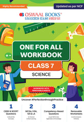 NCERT & CBSE One for all Workbook for Class 7 Science by Oswaal Books