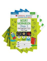 NCERT & CBSE Workbooks for Class 5 (Math, English, Hindi & Environmental Studies) Set of 4 Books by Oswaal Books