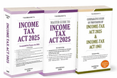 Taxmann Income Tax Act 2025 COMBOโIncome Tax Act 2025 | Master Guide to Income Tax Act 2025 | Comparative Study of Provisions of Income Tax Act 2025 & Income Tax Act 1961 (Set of 3 Books)