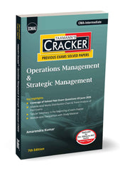 Taxmann Cracker - Operations Management and Strategic Management Book for CMA Inter by Amarendra Kumar