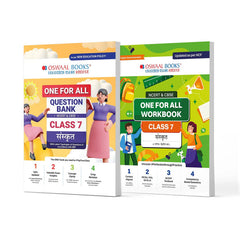 One For All Question Bank + One For All Workbook (NCERT & CBSE) for Class 7 Sanskrit (Set of 2 Books) by Oswaal Books