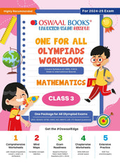 One For All Olympiad Workbook Class 3 Mathematics by Oswaal Books