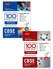 100 Percent NCERT and CBSE Class 12 - Physics & Chemistry Combo By MTG Learning