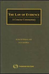 Thomson Reuters's The Law of Evidence - A Concise Commentary - Book (Paperback) By Ram Jethmalani, D S Chopra