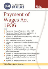 Payment of Wages Act 1936 by Taxmann