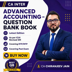 CA Inter Advanced Accounting Question Bank - Book by CA Chiranjeev Jain