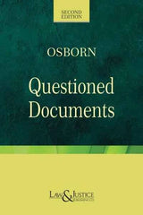 Questioned Documents (Indian Economy Reprint) - Book By Law & Justice Publishing Co