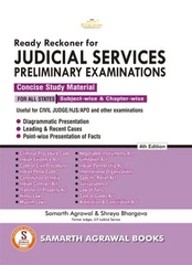 Ready Reckoner for Judicial Services Preliminary Examinations - Book By Samarth Agrawal Books