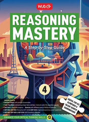Class-4 Reasoning Mastery Step-by-Step Guide Book by MTG Learning