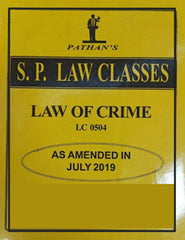 S. P. Law Classes Law of Crime (IPC) Indian Penal Code Notes for BA .LL.B & LL.B by Prof A. U. Pathan