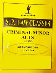 S. P. Law Classes Minor Criminal Acts Book for BA. LL.B (New Syllabus) by Prof A. U. Pathan