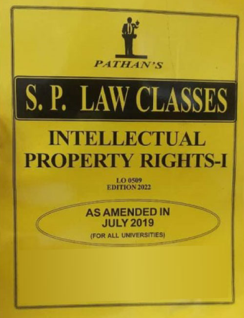 S. P. Law Classes Notes on Intellectual Property Rights 1 (IPR 1) for BA. LL.B & LL.B by Prof A. U. Pathan