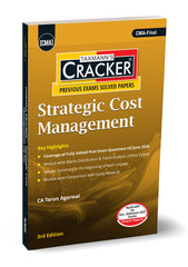 Taxmann Cracker - Strategic Cost Management (SCM) Book for CMA Final by Tarun Agarwal