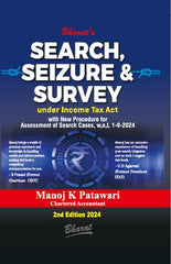 Bharat's SEARCH, SEIZURE & SURVEY book by CA. Manoj K Patawari