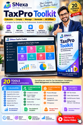 All-in-One Tax Practice Management Software India – StudyNexa | GST, ITR, TDS, Client & Deadline Tracker