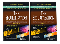TSR Venkat Ramana's Commentary on SARFAESI (Set of 2 Volumes) - Books By Delhi Publishing Company