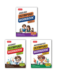 Class-7 ISO-IMO-IEO (Science, Mathematics and English) Olympiad Workbook Combo By MTG Learning