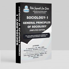 Sociology 1 Book for LLB by P Jaganathan, Usha Jaganathan, JP Arjun
