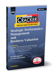 Taxmann Cracker - Strategic Performance Management and Business Valuation (SPMBV) Book for CMA Final by Tarun Agarwal, Leena Lalit Parakh