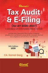 Bharat's Tax Audit & E-Filing - Book By CA Kamal Garg