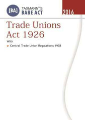 Trade Unions Act 1926 by Taxmann