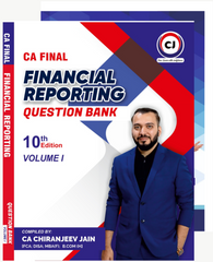 CA Final FR (Question Bank) (Set of 4 Volumes) Book by CA Chiranjeev Jain