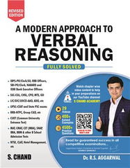 A Modern Approach to Verbal Reasoning book by Dr. R.S. Aggarwal