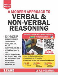 A Modern Approach to Verbal & Non-Verbal Reasoning book by Dr. R.S. Aggarwal