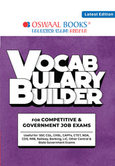 Vocabulary Builder for Competitive Exams By Oswaal Books