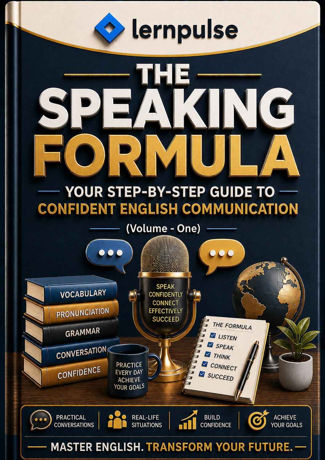 The Speaking Formula (Volume - One) : Your Step-by-Step Guide to Confident English Communication - Master English. Transform Your Future - Book By Lernpulse