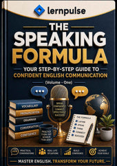 The Speaking Formula (Volume - One) : Your Step-by-Step Guide to Confident English Communication - Master English. Transform Your Future - Book By Lernpulse