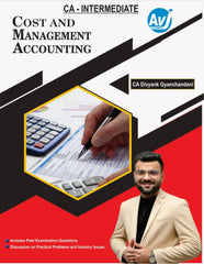 CA Inter Cost & Management Accounting Book by CA Divyank Gyanchandani