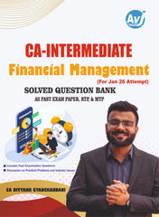 CA Inter Financial Management Book by CA Divyank Gyanchandani