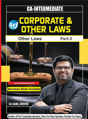 CA Inter Other Laws (Regular) Book by CA Sahil Grover