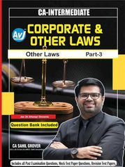 CA Inter Other Laws (Regular) Book by CA Sahil Grover