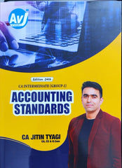 CA Inter Accounting Standards Book by CA Jitin Tyagi