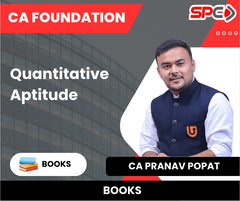 CA Foundation Quantitative Aptitude Books by CA Pranav Popat