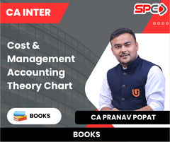 CA Inter Cost & Management Accounting Theory Chart Books by CA Pranav Popat