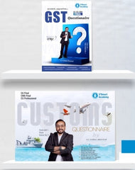 CMA Final Indirect Tax Questionnaire Book Set by CA Vishal Bhattad