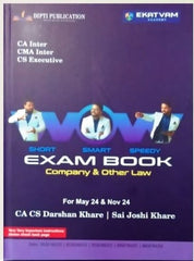 CA Inter (2023 Scheme) Law (Wow) Book by CA Darshan Khare