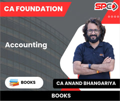 CA Foundation Accounting Books by CA Anand Bhangariya