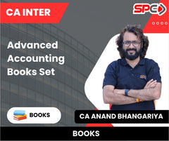 CA Inter Advanced Accounting Books Set by CA Anand Bhangariya